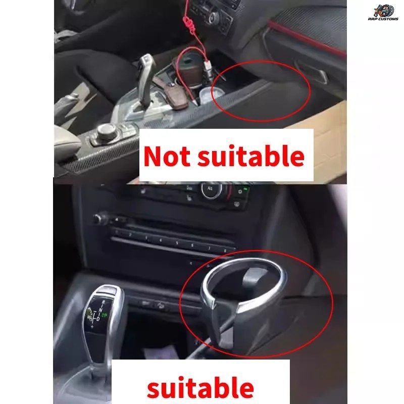 BMW 1シリーズ X1 E81 E82 E87 E88 E84用 フロントスナップカップドリンクホルダーキット アクセサリー 固定フレーム 51160443082 51169144