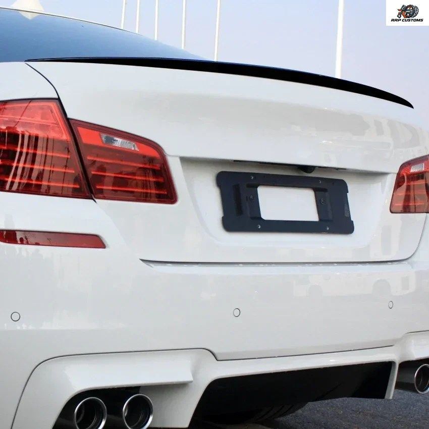 BMW 5シリーズ F10 M5 520i 525i 2011-2017用 リアトランクスポイラーウィングリップディフューザーテールウィングカーアクセサリーチュー BMW 5シリーズ F10 M5 520i 525i 2011-2017用 リアトランクスポイラーウィングリップディフューザーテールウィングカーアクセサリーチュー