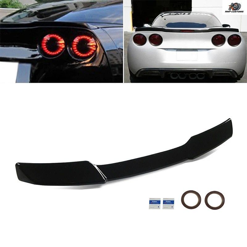 コルベット C6 ZR1 2005-2013 車用リアルーフ リップ トランク リッド ウィング スポイラー テール フィン ガード ボード チューニング キ
