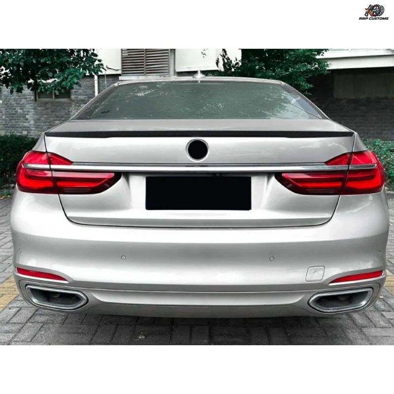 BMW 7シリーズ G11 G12 2016-2022用リアトランクスポイラーウィングリップボディキットリアルーフディフューザーテールフィンアクセサリー