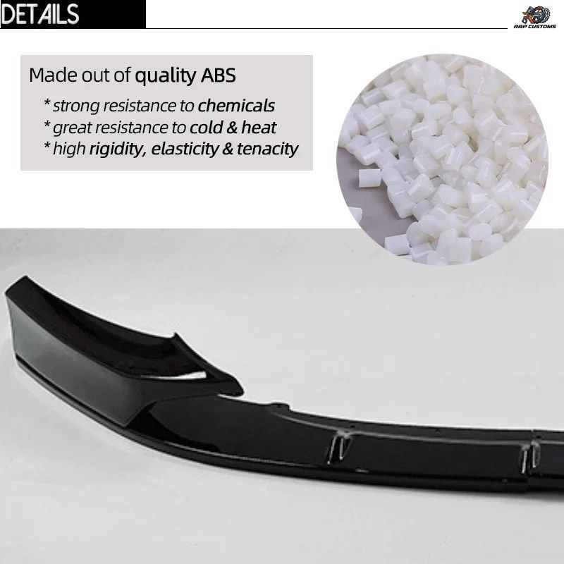 BMW 1シリーズ F20 2012-2014用 フロントバンパーリップスポイラーアクセサリー スポイラー フロントブレード ボディキット チューニング改