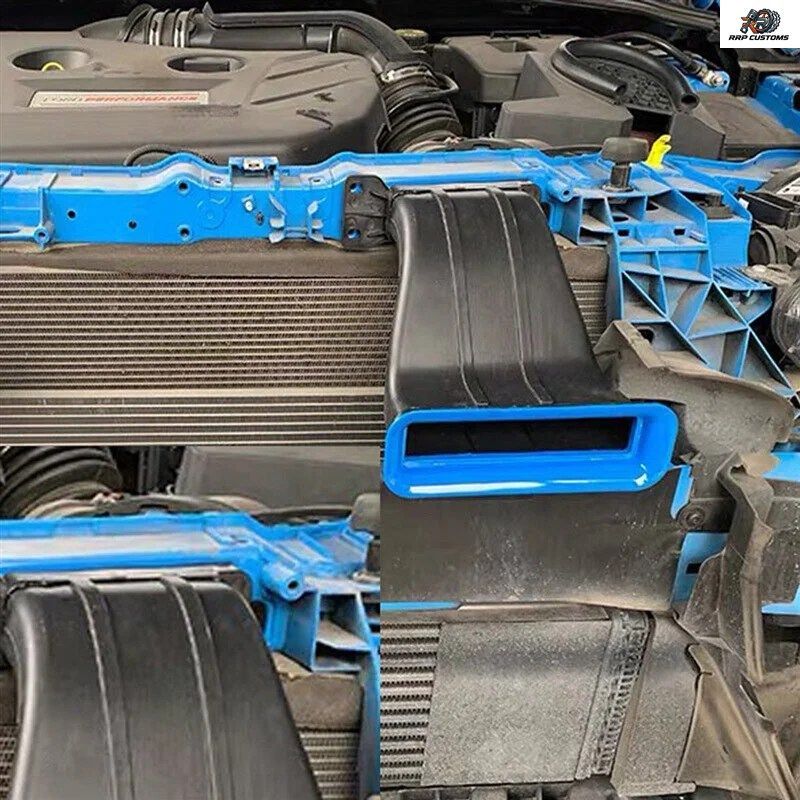 フォード フォーカス RS ST MK3 MK3.5 2012-2019 用 フロントバンパー エアインレット 吸気口 車改造 スプリッター スポイラー エアベント