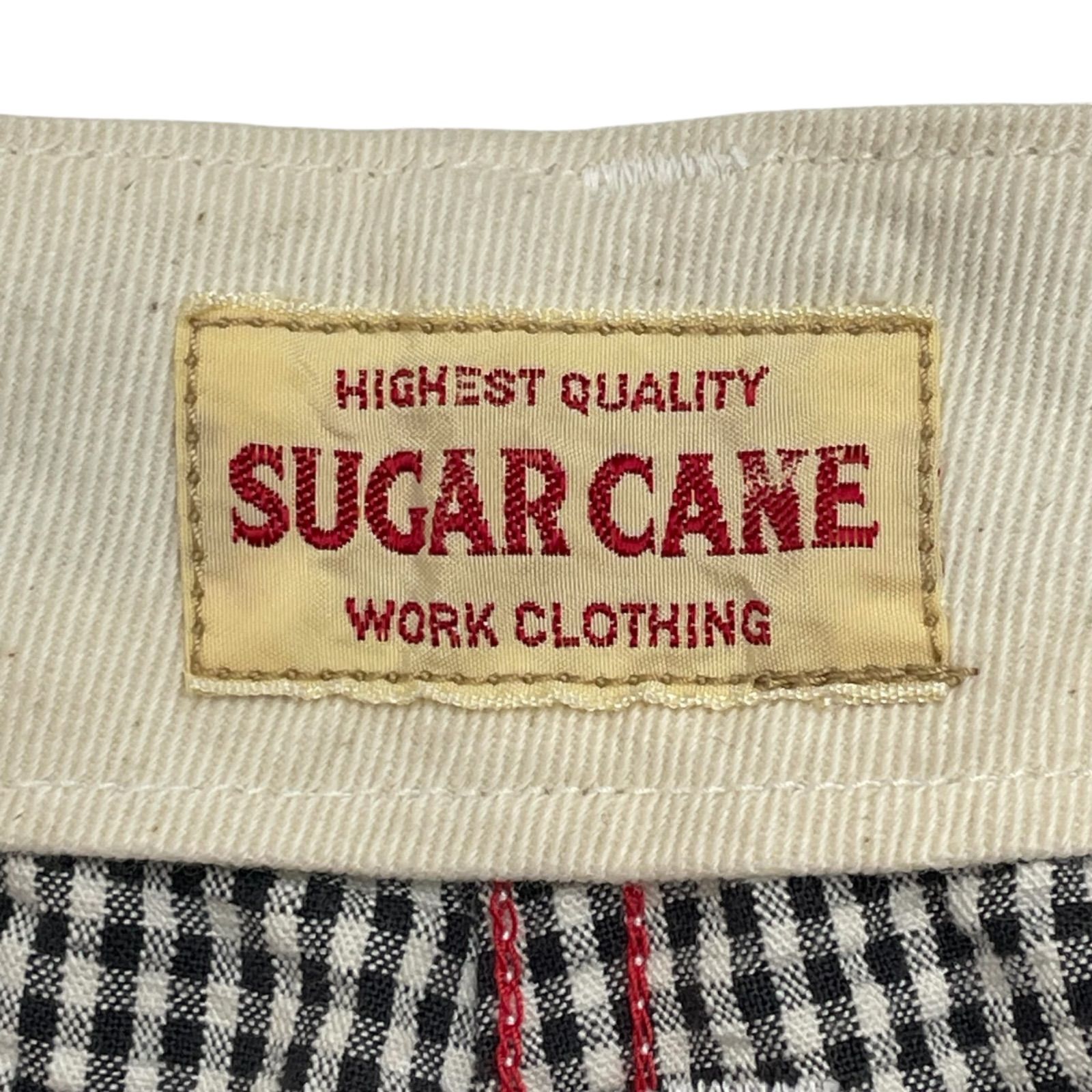 未使用品 32 SUGAR CANE SC40561 M-41 シュガーケーン ピンチェック チノパンツ コックパンツ