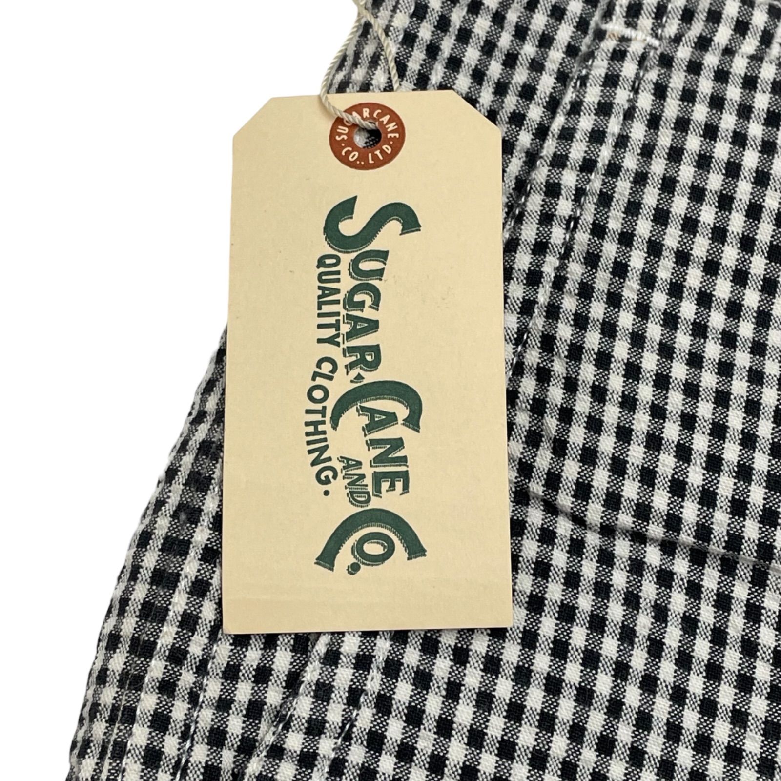 未使用品 32 SUGAR CANE SC40561 M-41 シュガーケーン ピンチェック チノパンツ コックパンツ
