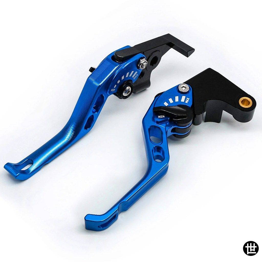 ヤマハ MT07 2014-2025 / MT09 FZ09 2014-2020 / テネレ 700 900 2019-2025 用 2本指 ブレーキクラッチレバー
