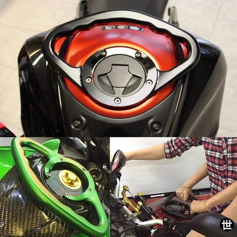 ヤマハ 5 YZF-R15 V3 V4 2018 - 24 用 パッセンジャー ハンドグリップ グラブハンドル アームレスト クランプ