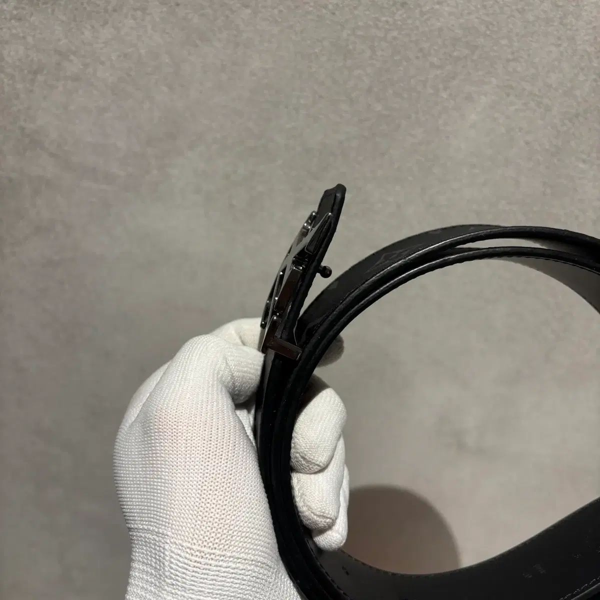 正規品/40 Louis Vuitton ルイヴィトン LV リバーシブル エクリプス ベルト