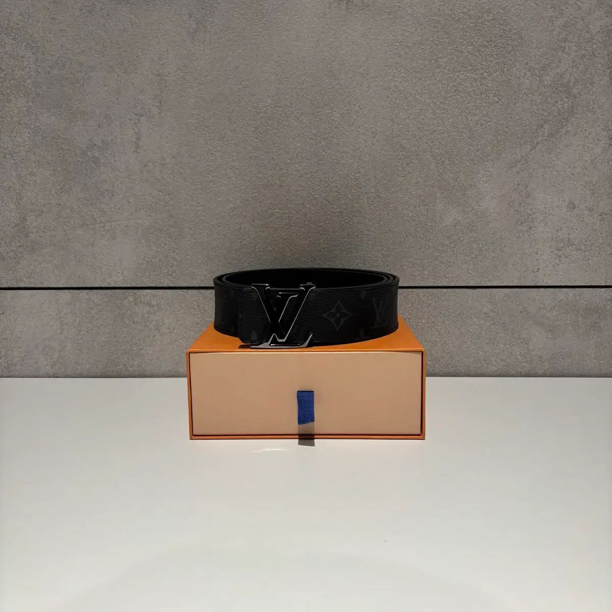正規品/40 Louis Vuitton ルイヴィトン LV リバーシブル エクリプス ベルト
