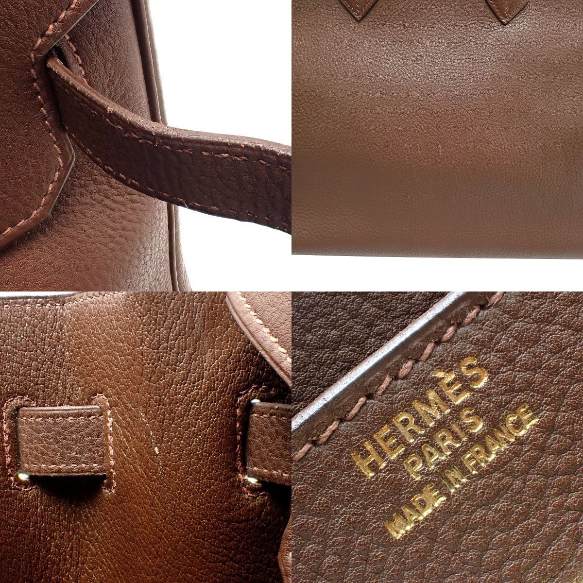 HERMES(エルメス) バーキン35 ハバナ ブラウン茶 トゴ ゴールド金具 □C刻印 ハンドバッグ トートバッグ レディース 40802196895【中古】【アラモード】 HERMES(エルメス) バーキン35 ハバナ ブラウン茶 トゴ ゴールド金具 □C刻印 ハンドバッグ トートバッグ レディース 40802196895【中古】【アラモード】
