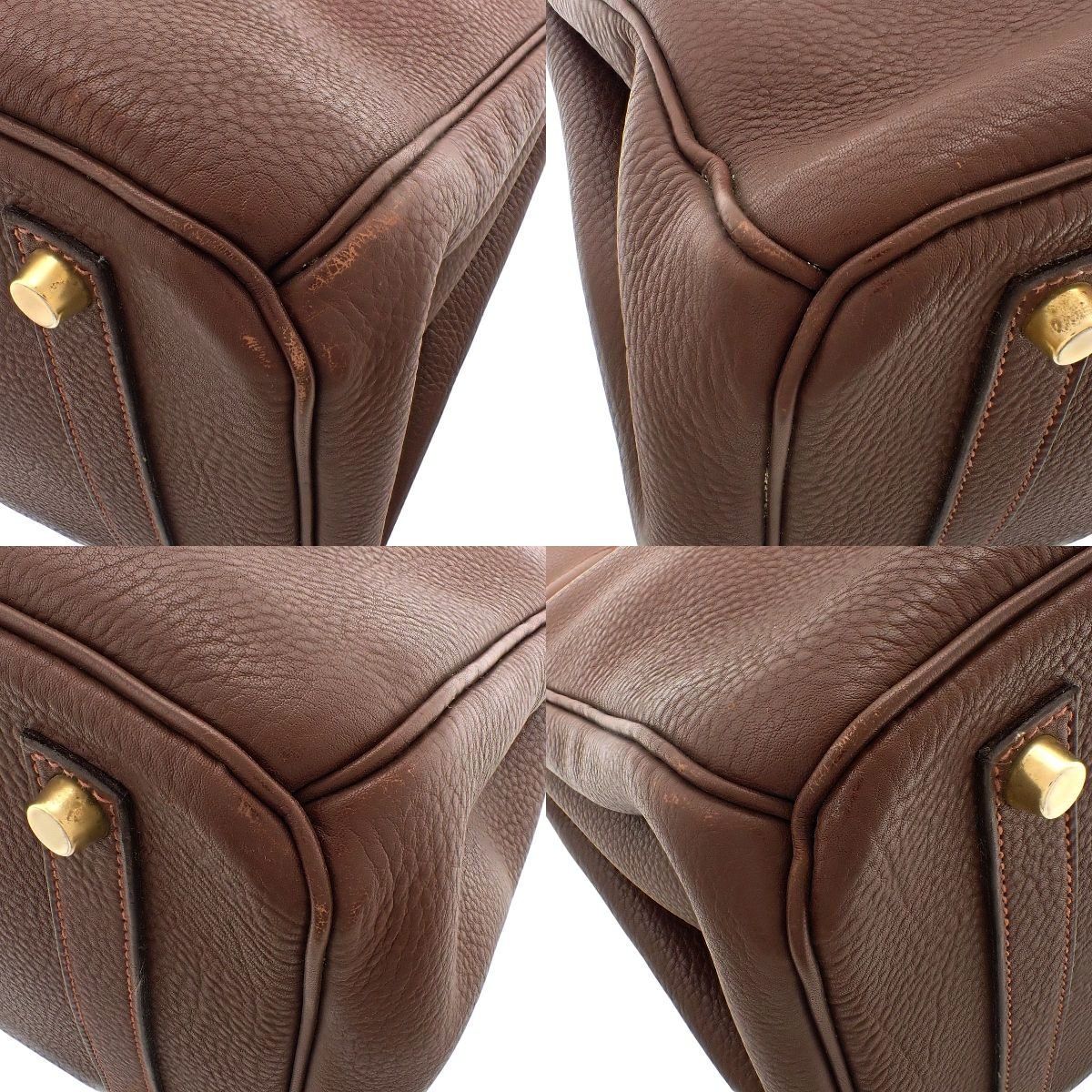 HERMES(エルメス) バーキン35 ハバナ ブラウン茶 トゴ ゴールド金具 □C刻印 ハンドバッグ トートバッグ レディース 40802196895【中古】【アラモード】 HERMES(エルメス) バーキン35 ハバナ ブラウン茶 トゴ ゴールド金具 □C刻印 ハンドバッグ トートバッグ レディース 40802196895【中古】【アラモード】