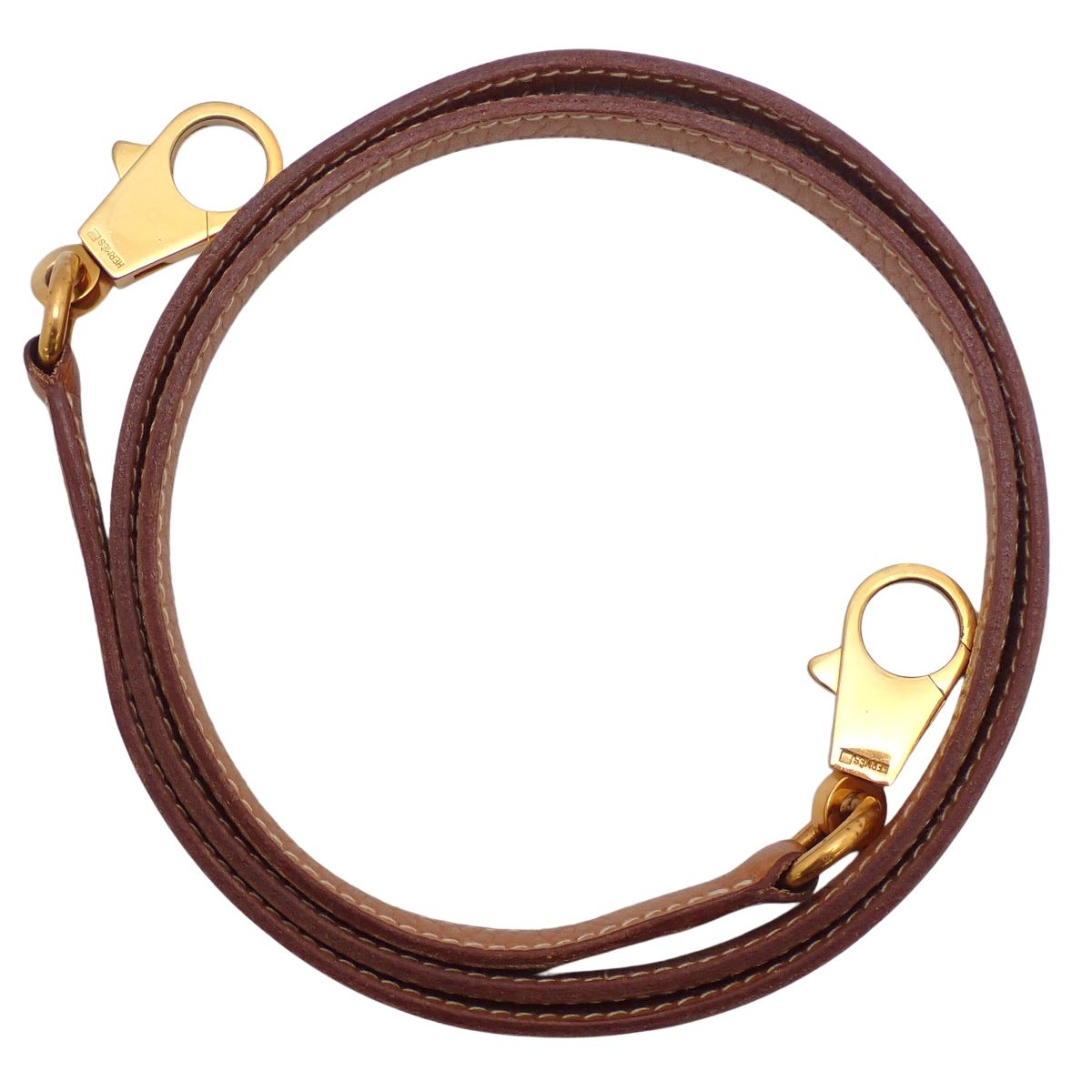 HERMES(エルメス) ショルダーストラップ ナチュラルサブレ ブラウン茶 アルデンヌ ゴールド金具 小物 バッグストラップ バッグ小物 レディース 40802184214【中古】【アラモード】 HERMES(エルメス) ショルダーストラップ ナチュラルサブレ ブラウン茶 アルデンヌ ゴールド金具 小物 バッグストラップ バッグ小物 レディース 40802184214【中古】【アラモード】