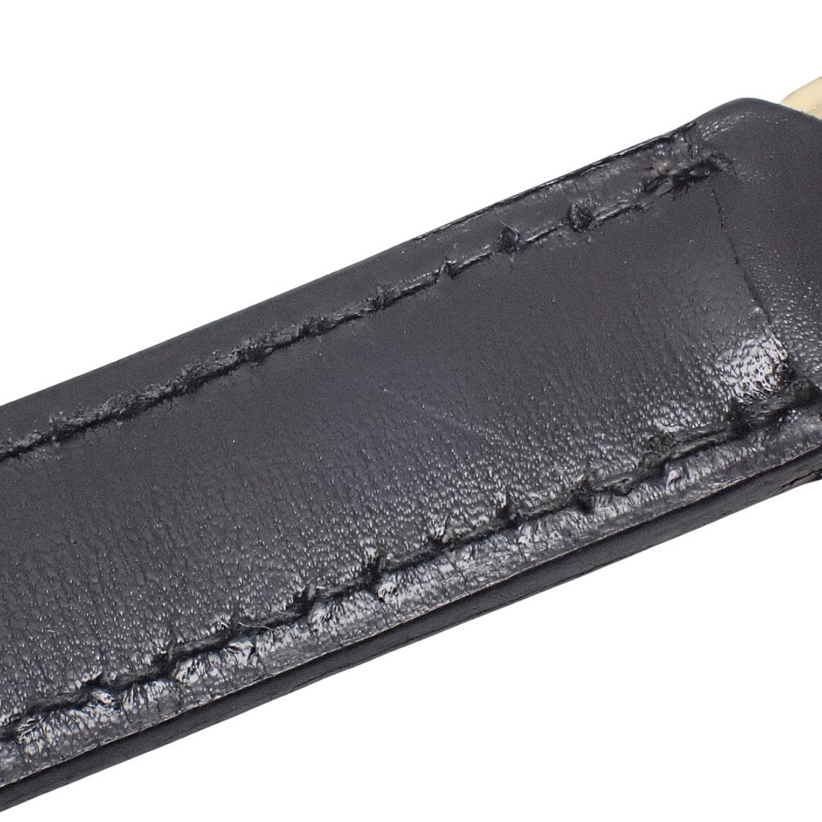HERMES(エルメス) ショルダーストラップ ブラック黒 ボックスカーフ ゴールド金具 小物 バッグストラップ バッグ小物 レディース 40802178628【中古】【アラモード】