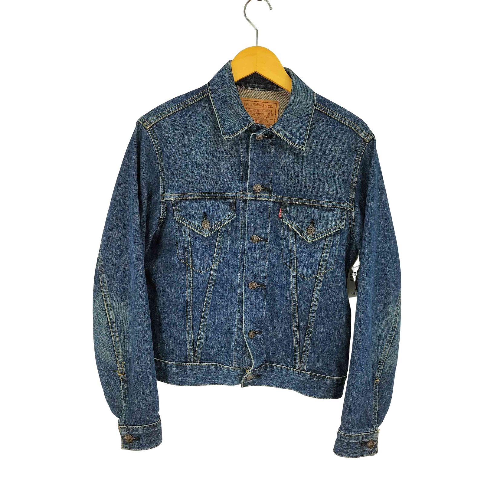 リーバイス Levis 95年製 ボタン裏J22 71557 3rd サード デニムトラッカージャケット メンズ US：38