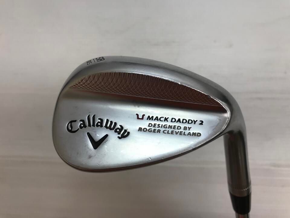 キャロウェイ　MACK DADDY 2 Chrome　58度　NSプロ950GH　Sフレックス　ウェッジ　中古　ゴルフドゥ！多摩ニュータウン店【最短即日発送】