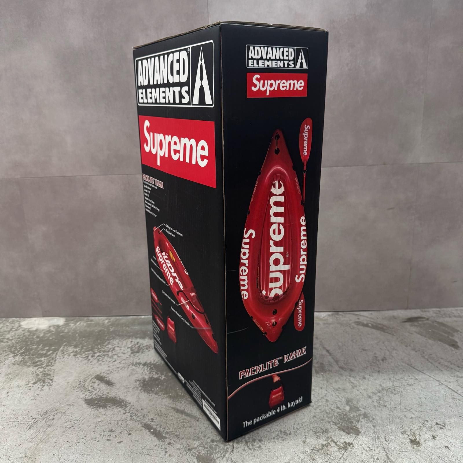 Kayak Supreme シュプリーム カヤック カヌー ボート 未使用 Supreme × Advanced Elements 18SS Packlite Kayak パック