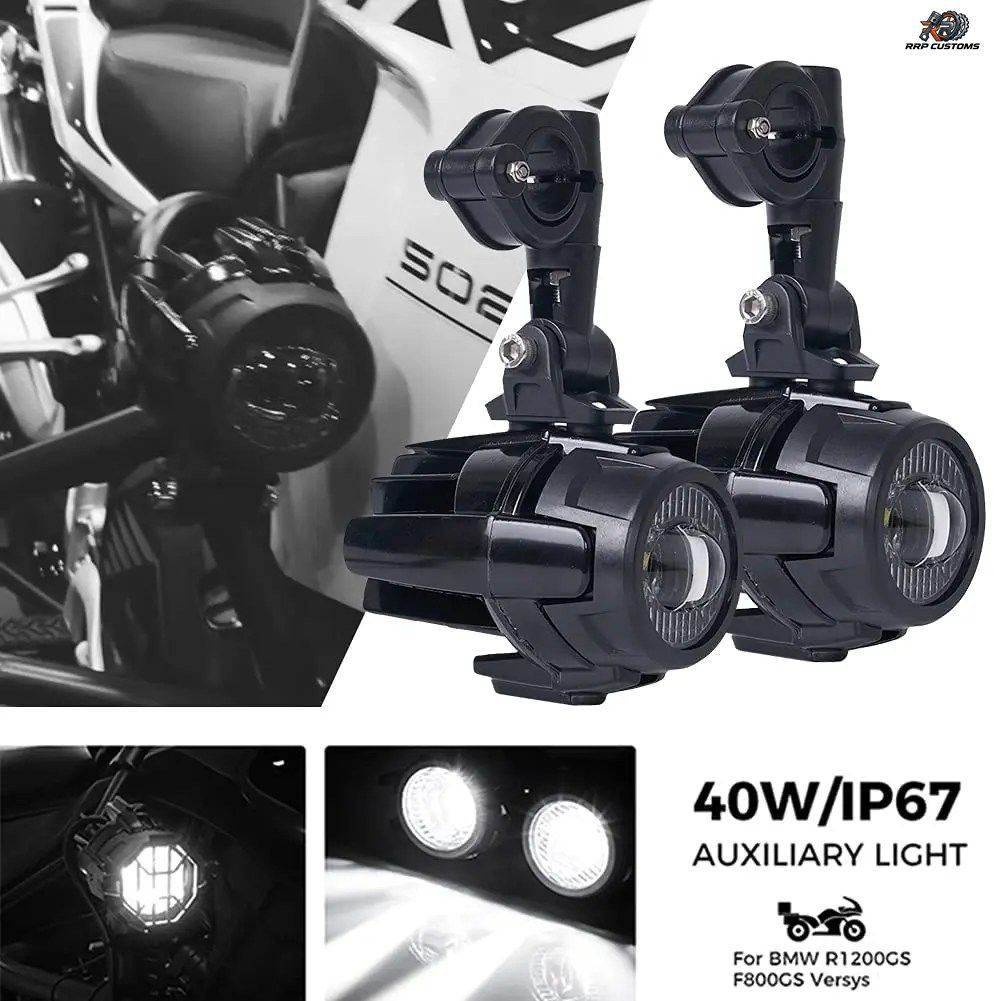 FADUIES BMW用オートバイフォグランプ LED補助フォグライト ドライビングランプ BMW R1200GS/ADV K1600 R1200GS F800GS用