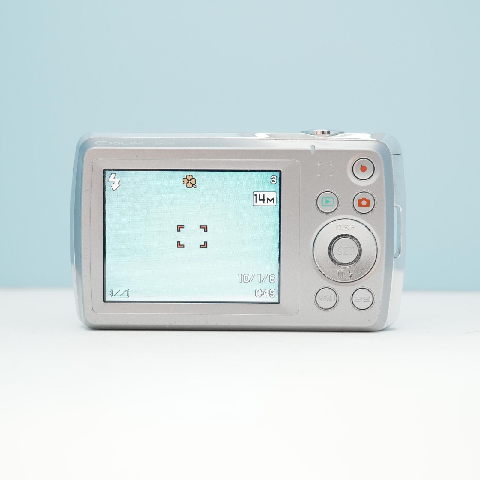 CASIO EXILIM EX-Z37 デジカメ スマホ転送OK フルセット 美品 a6612
