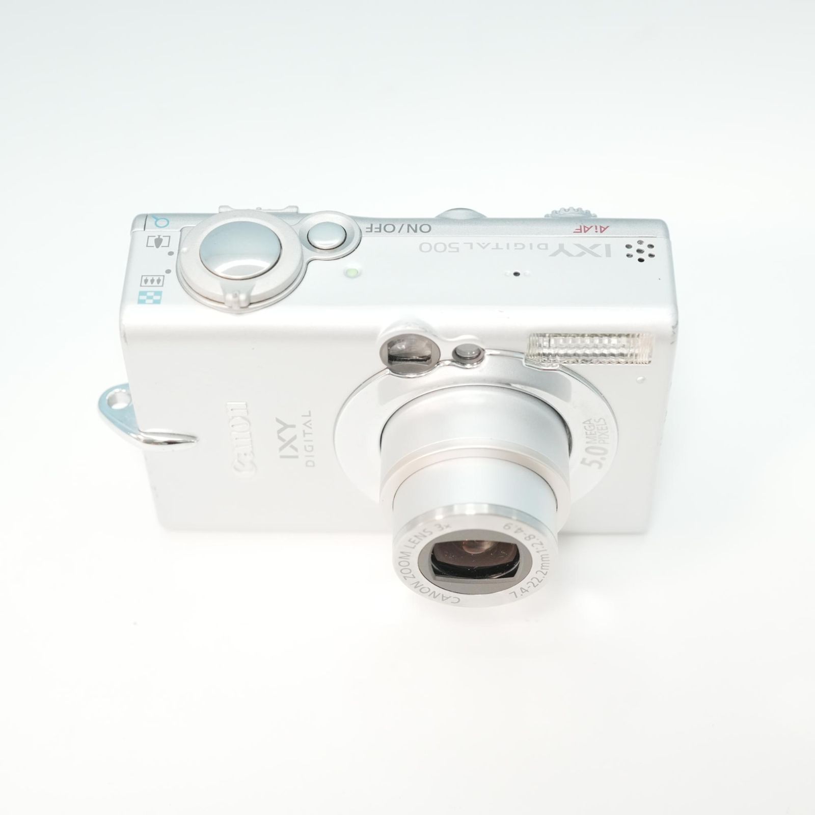 Canon IXY DIGITAL 500 デジカメ スマホ転送OK フルセット 美品 a6616