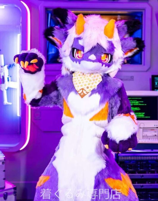 犬　猫　着ぐるみ ヘッド全頭　ヘッド ケモノ ファースーツ ぬいぐるみ コスプレ コスチューム Kurumi 一点物 C146