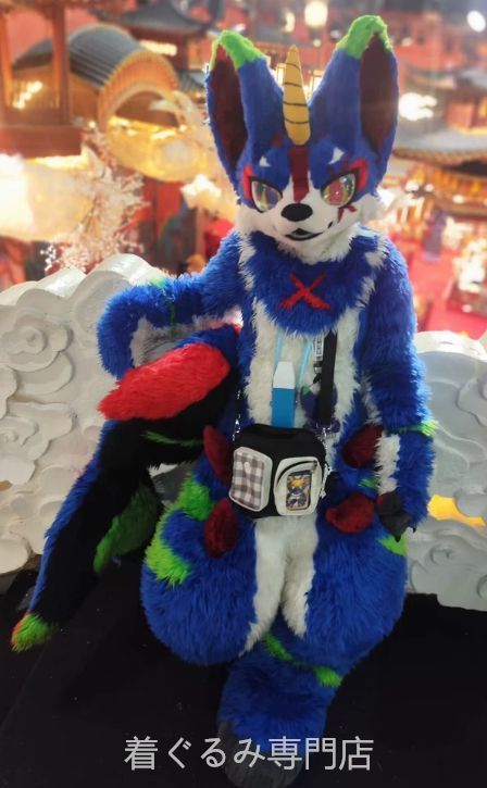 犬　猫　着ぐるみ ヘッド全頭　ヘッド ケモノ ファースーツ ぬいぐるみ コスプレ コスチューム Kurumi 一点物 C150