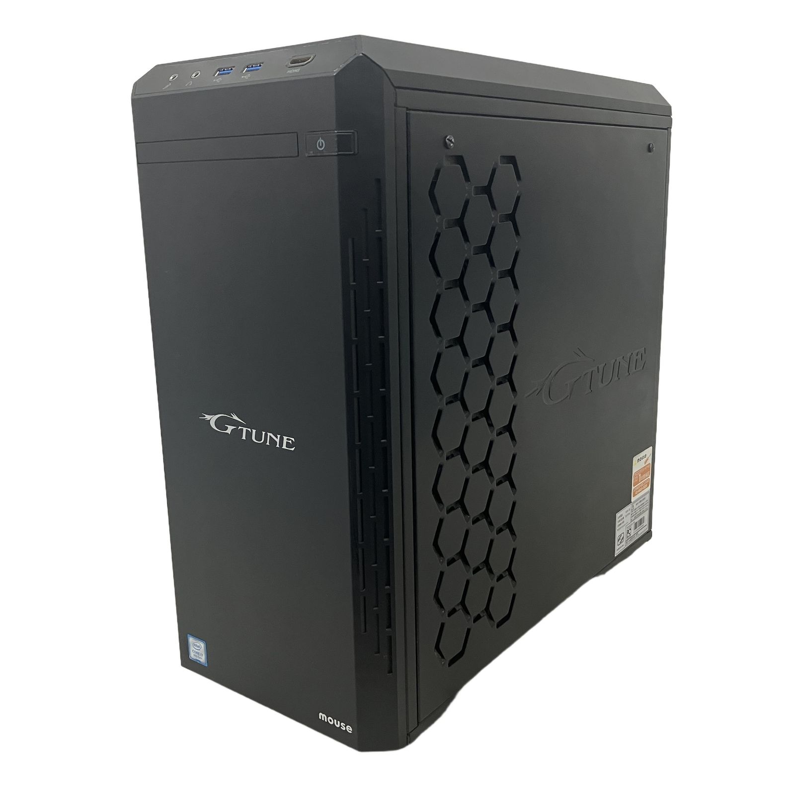 Mouse G-TUNE NG-im620SA5-SP3 デスクトップ パソコン i7 9700K 32GB HDD 2TB SSD 512GB RTX 2060 SUPER win11 中古 M11260130