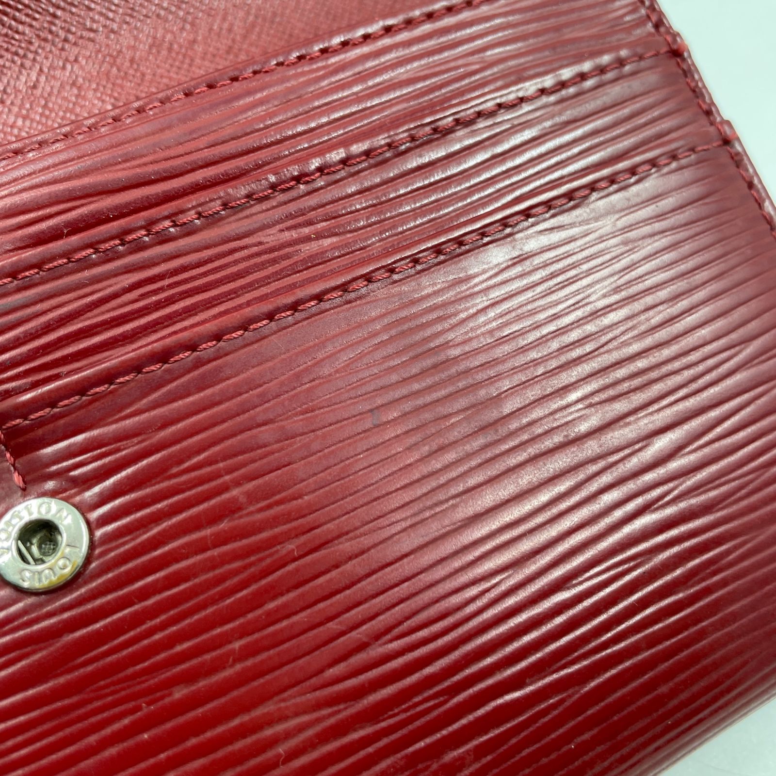 LOUIS VUITTON】ルイヴィトン エピ ポルトフォイユ・サラ 長財布