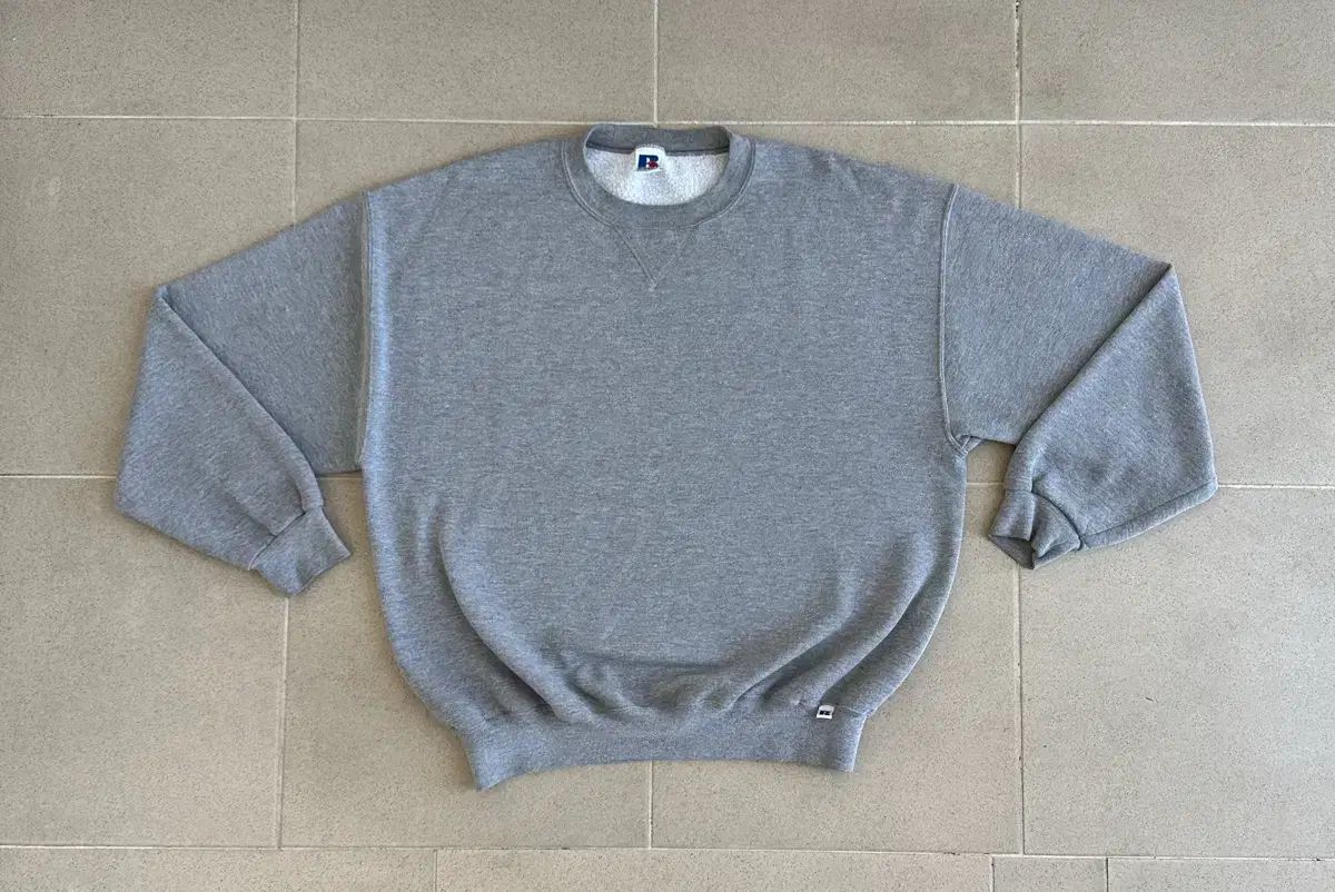 90s ヴィンテージ ラッセル スウェットシャツ グレー XL