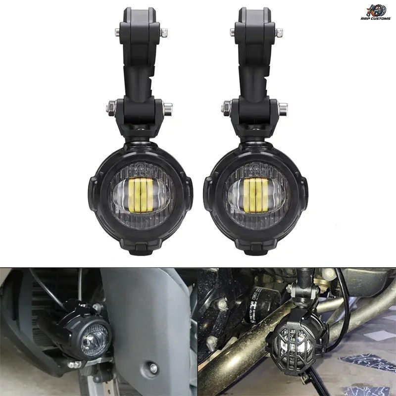 BMW R1200GS F800GS ADV、ヤマハ MT07 MT09、CRF1000L アフリカツイン、カワサキ ドライビングランプ用オートバイ用LED補助ランプ/フォグラ