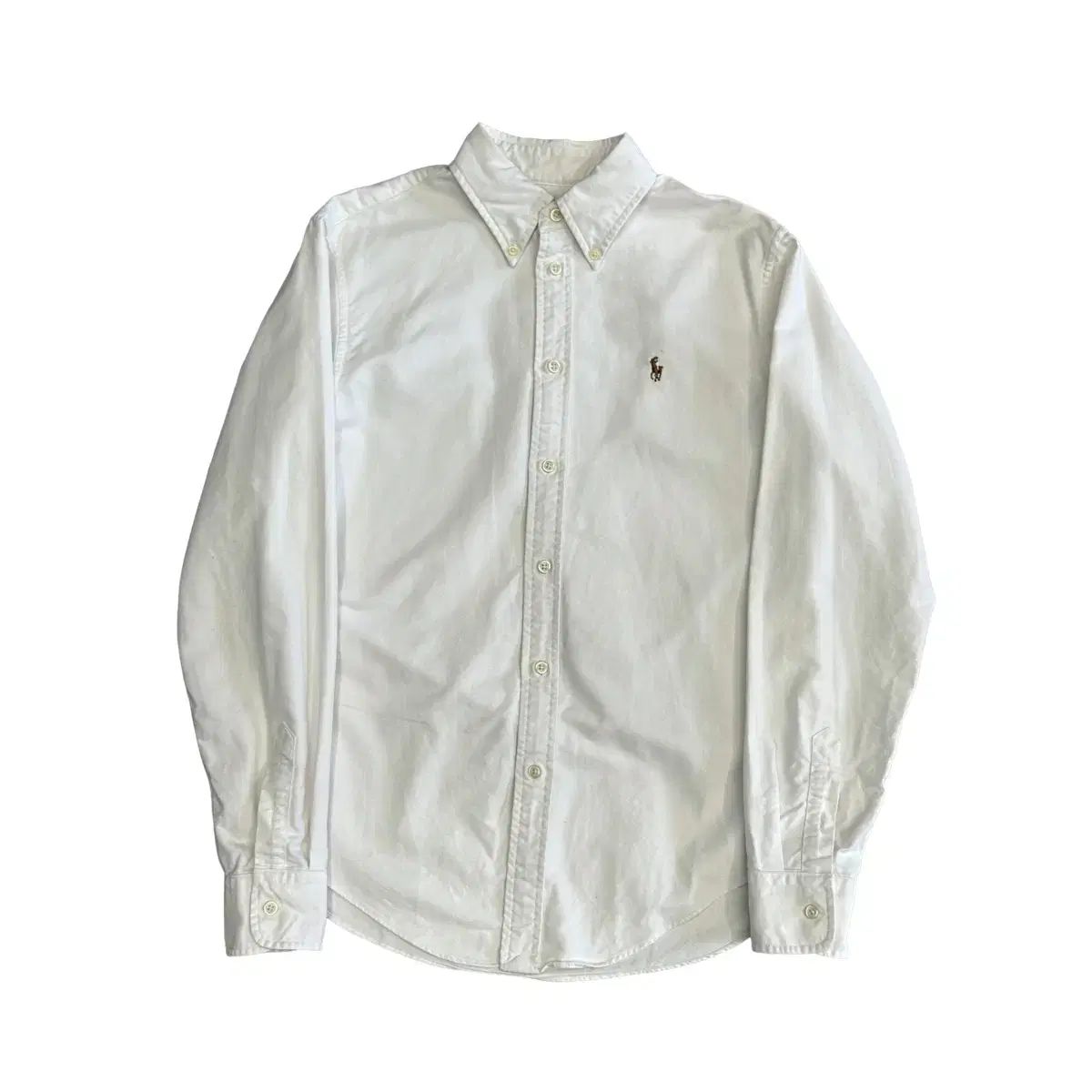 S POLO RALPH LAUREN 白 コットン シャツ