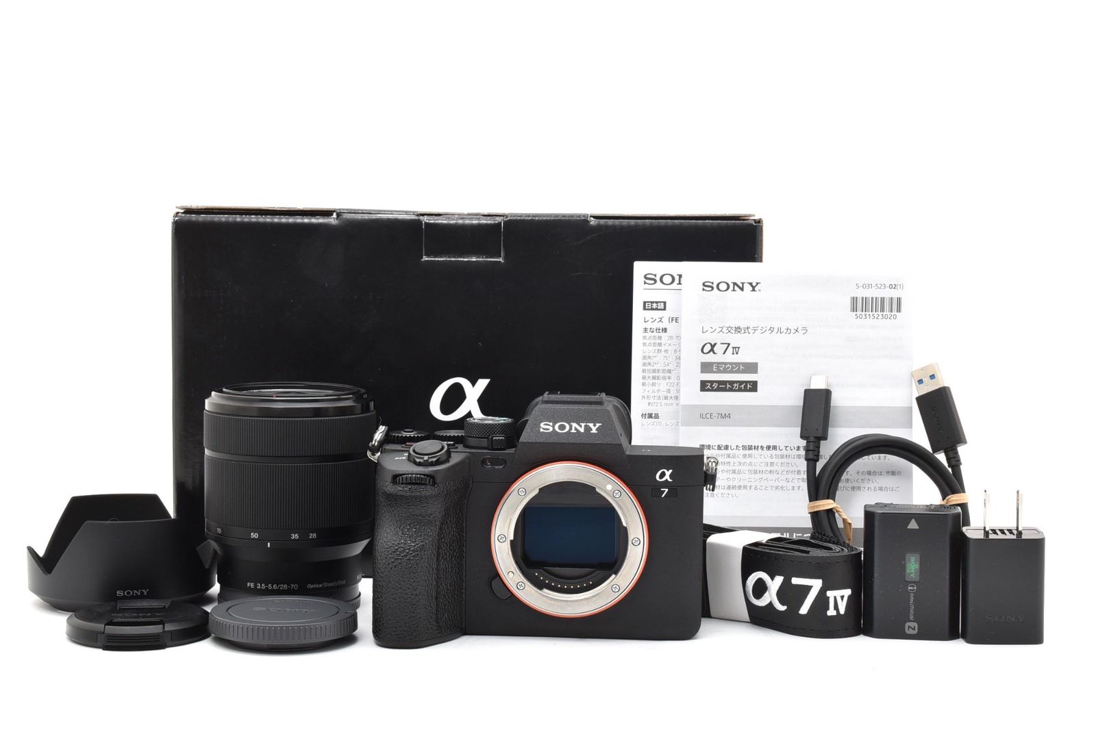 ★極上品★Sony ソニー ILCE-7M4K FE f3.5-5.6 28-70mm OSS ★A153H #231