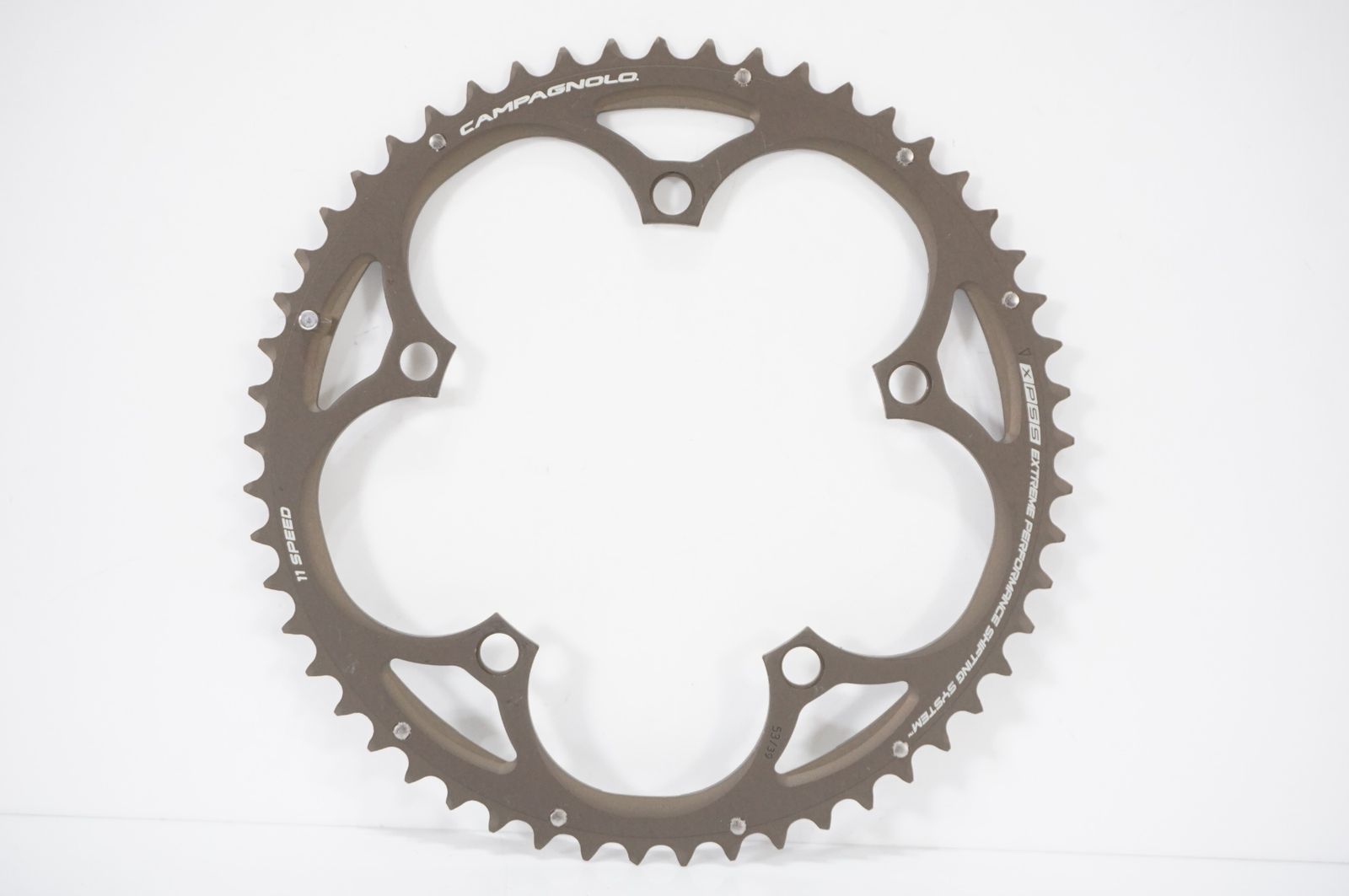 campagnolo 53t チェーンリング bcd135 美品 カンパニョーロ CAMPAGNOLO 「カンパニョーロ」 53T チェーンリング / バイチャリAKIBA