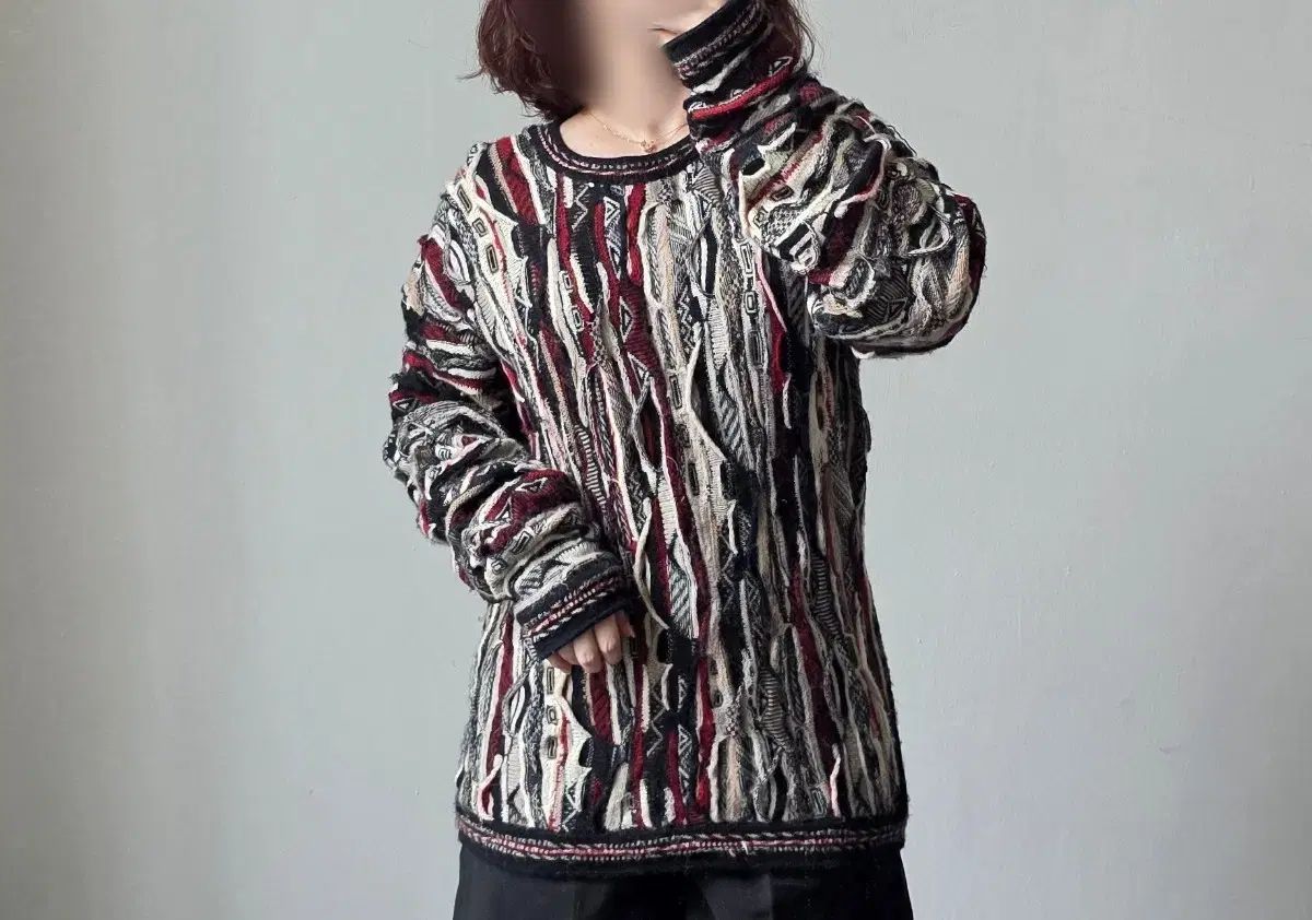 フリップ Purely Merino(メリノ) ケーブル ニット セーター
