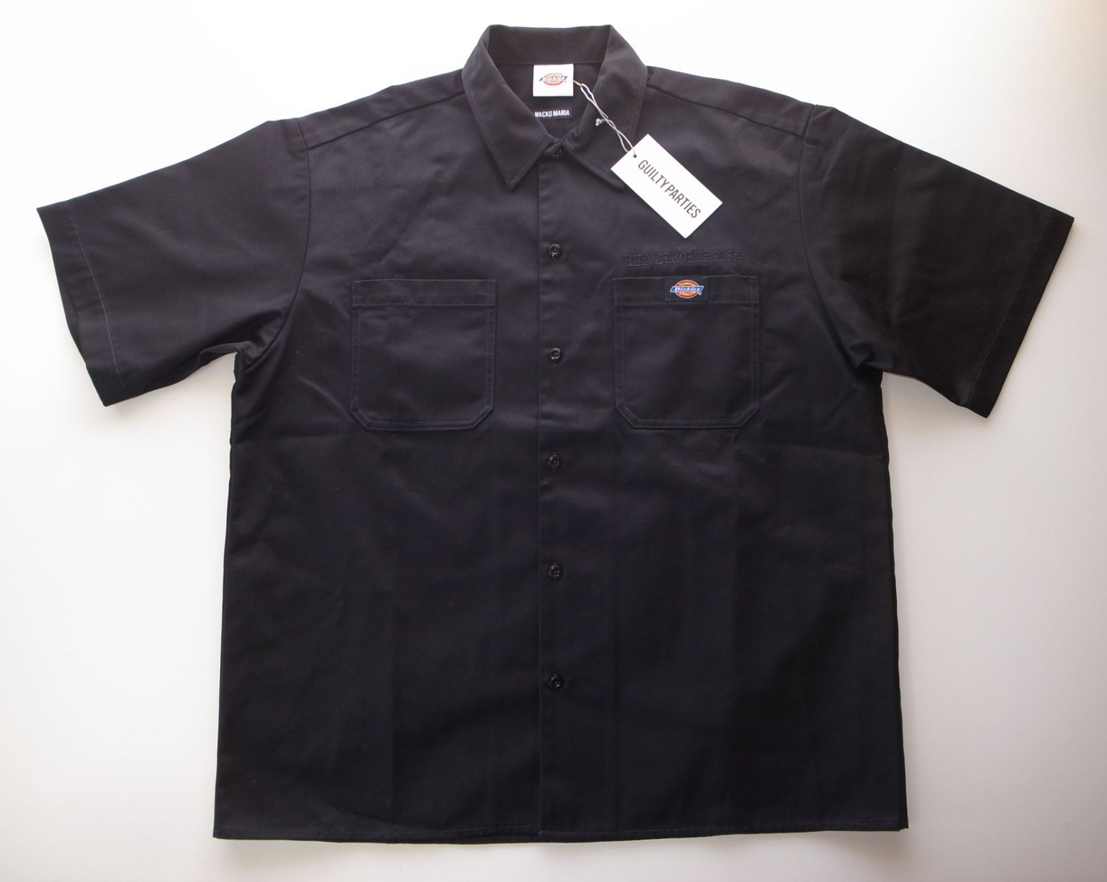ワコマリア ディッキーズ Dickies ワークシャツ sizeM