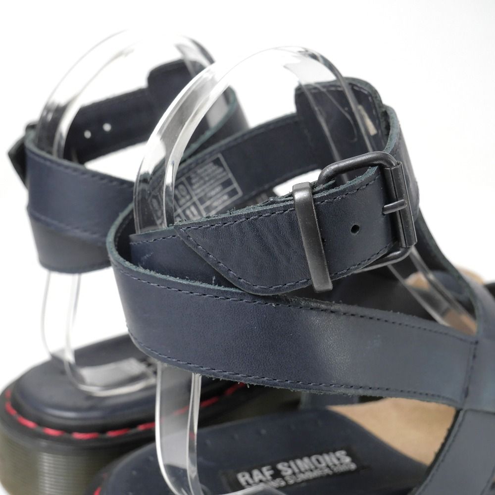 Dr.Martens × RAF SIMONS ドクターマーチン × ラフシモンズ RAF BUCKLES サンダル サイズ10 アンクルストラップ ブランド古着【中古】20260525/RA9515 Dr.Martens × RAF SIMONS ドクターマーチン × ラフシモンズ RAF