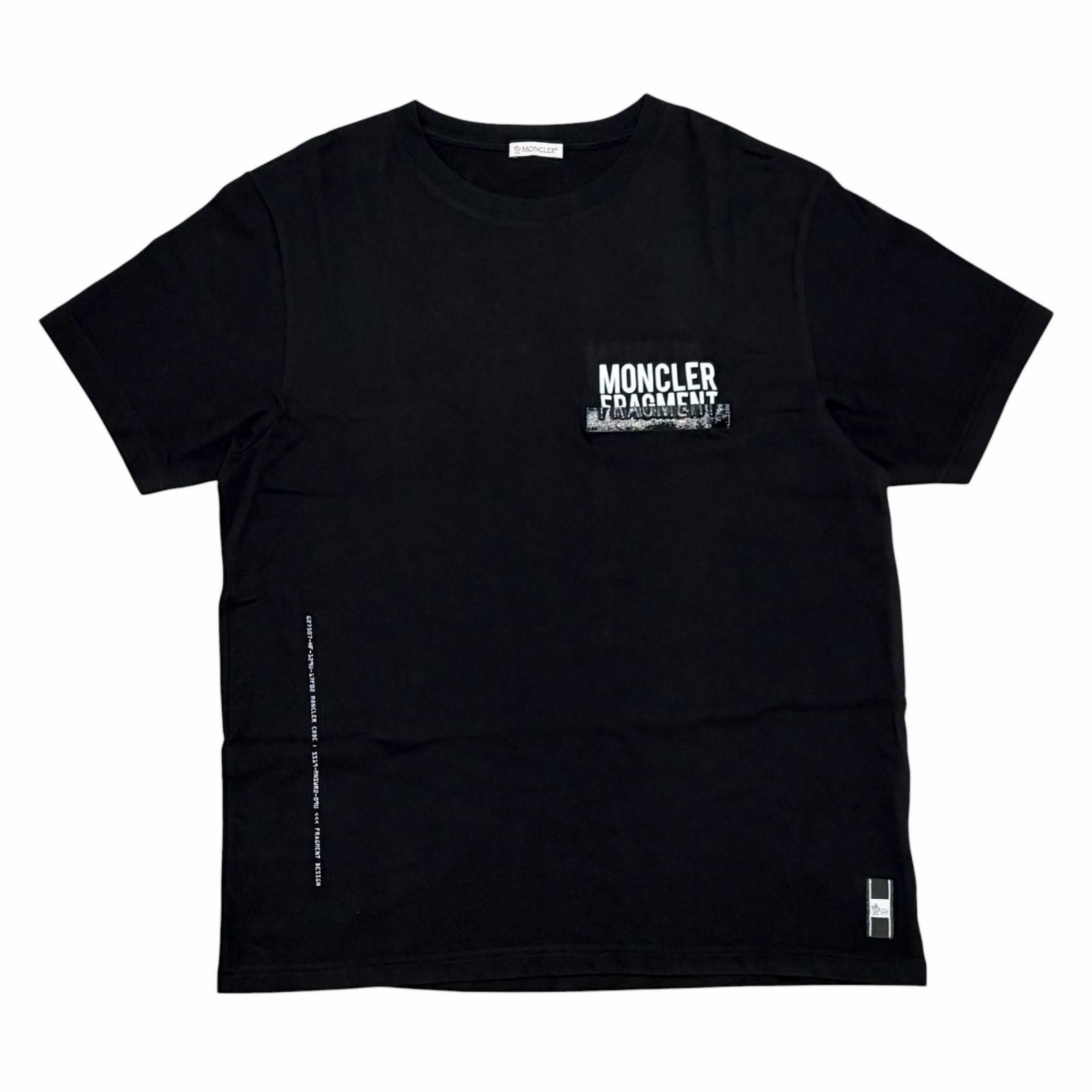 MONCLER/M /ブラック /ジーニアスフラグメントTシャツ /型番8209480685508393Q