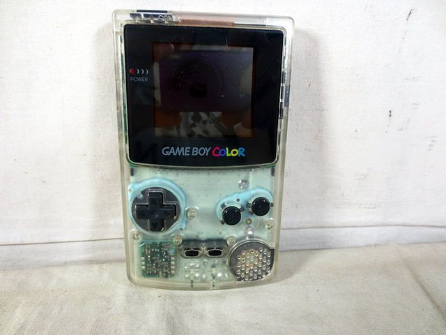 美品　任天堂　ゲームボーイ　GB　スケルトン　本体