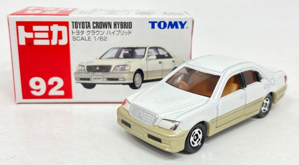 トミー トミカ赤箱中国製 トヨタ クラウン ハイブリッド 92 - メルカリ