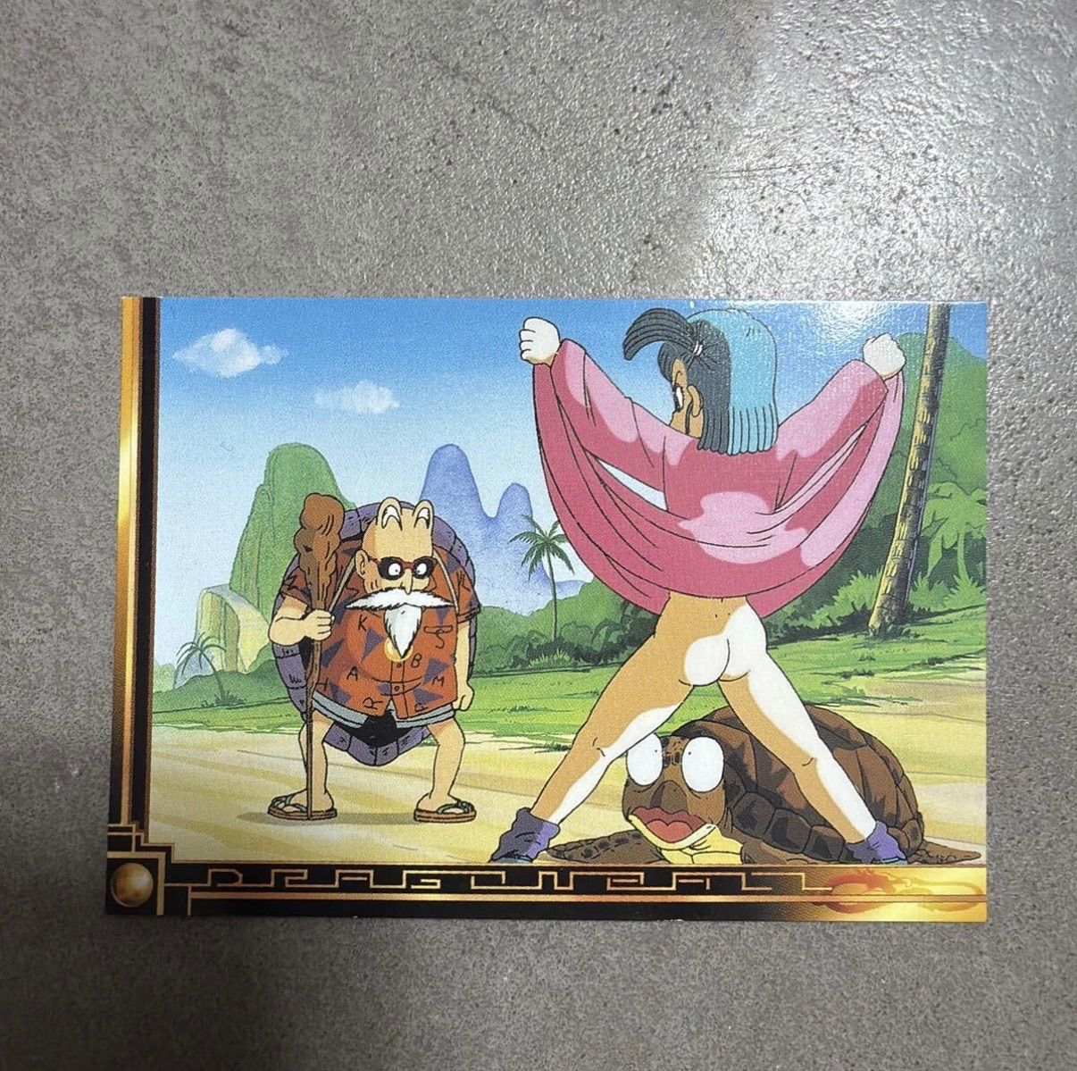 ドラゴンボール カード アマダ 当時物 ブルマ ウーロン 亀仙人 レア