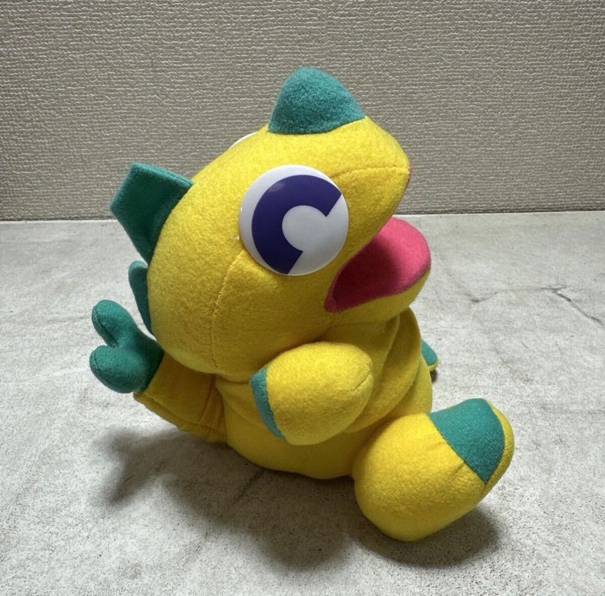 ワギャン ナムコ殿堂宮 ぬいぐるみ ワギャンランド　現状品 ワギャンランド ワギャン ぬいぐるみ 当時物 タグ付き - メルカリ