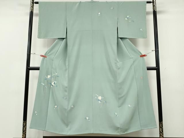 平和屋着物●訪問着　友禅　作家物　枝花文　正絹　逸品　未使用　CABG5205ut 11,830円