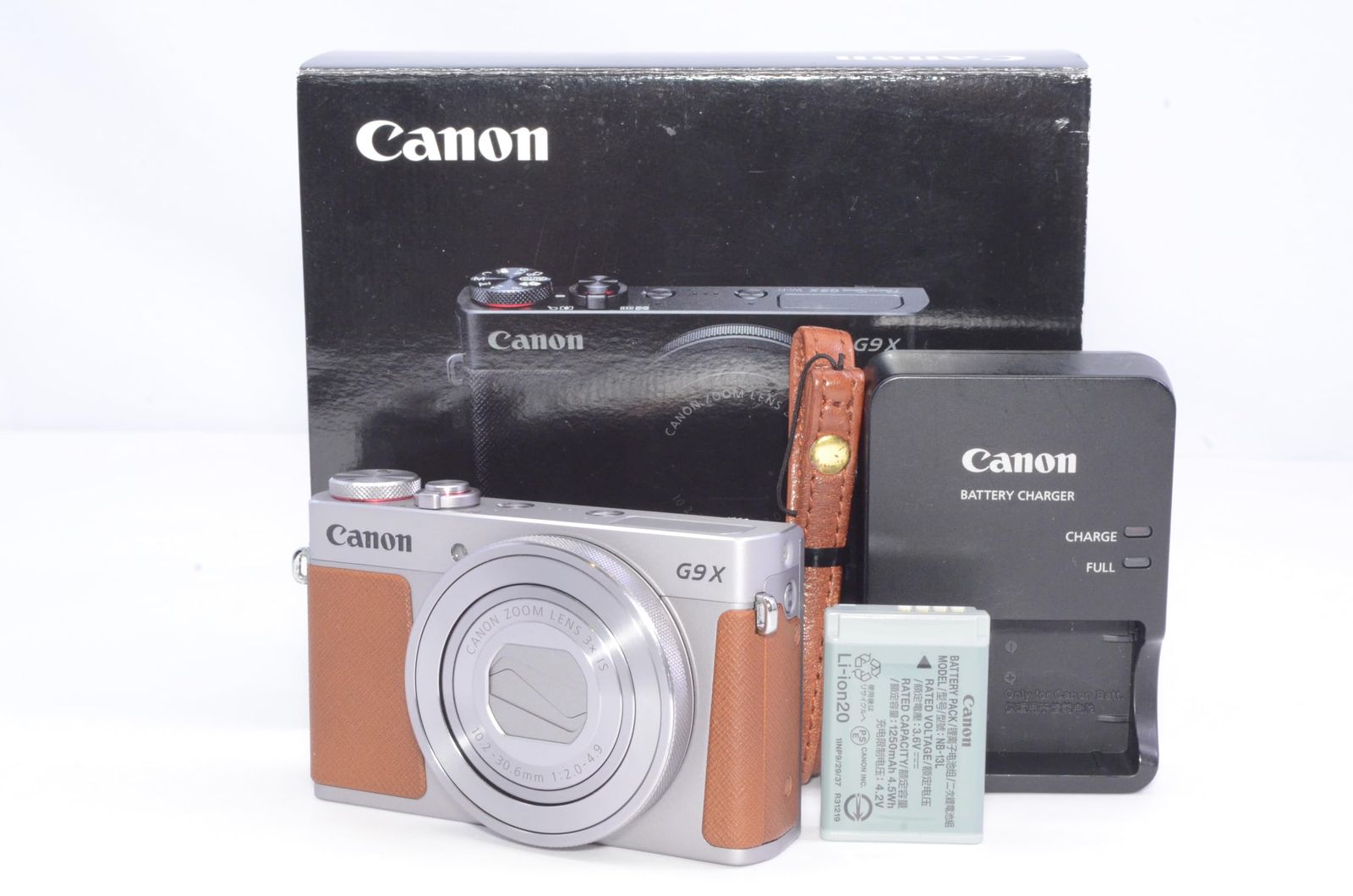 Canon デジタルカメラ PowerShot G9 X(シルバー) 光学3.0倍ズーム 1.0型センサー PSG9X(SL)