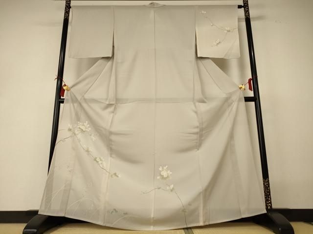 平和屋着物＊夏物　訪問着　絽　枝花文　暈し染め　正絹　逸品　未使用　AABI4763jd 30,420円