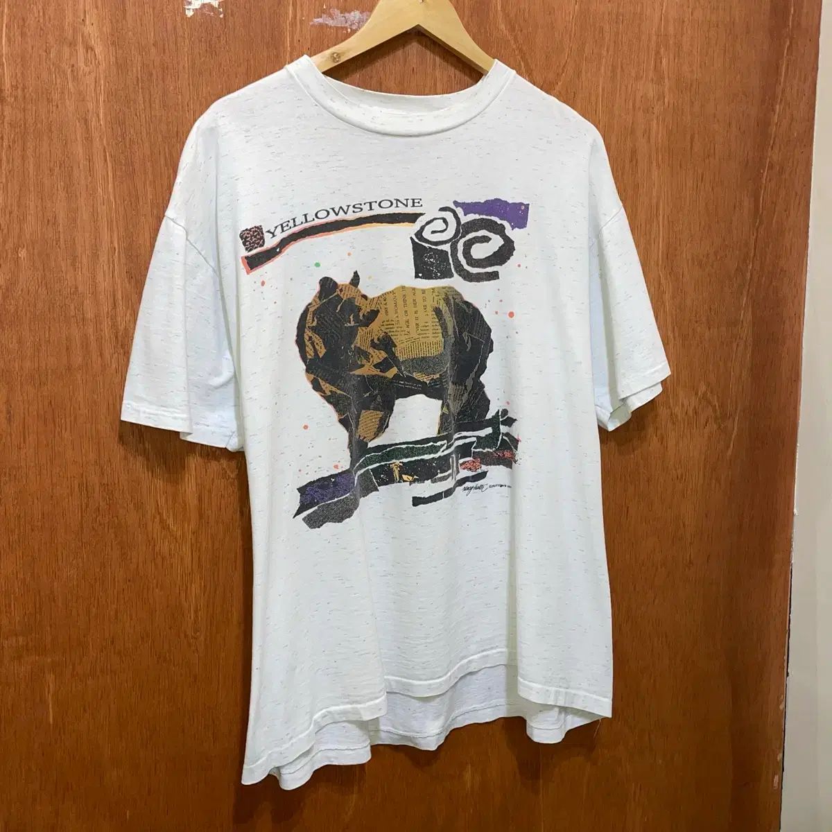 XL) 90s USA Oneita ヴィンテージ シングルステッチ 半袖Tシャツ 
