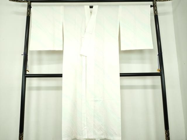 平和屋着物●長襦袢 無双仕立て 草葉地紋 暈し染め 洗える着物 DABE5697ps