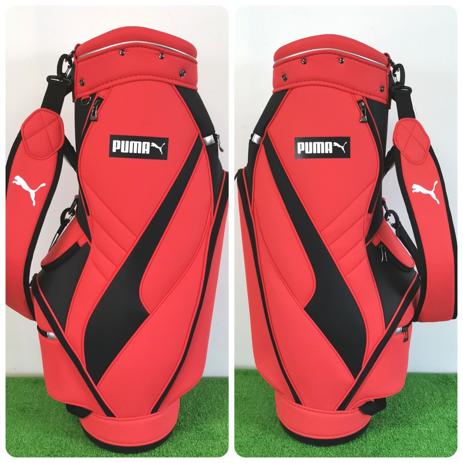 軽量】PUMA プーマ エッセンシャル キャディーバッグ ゴルフバッグ