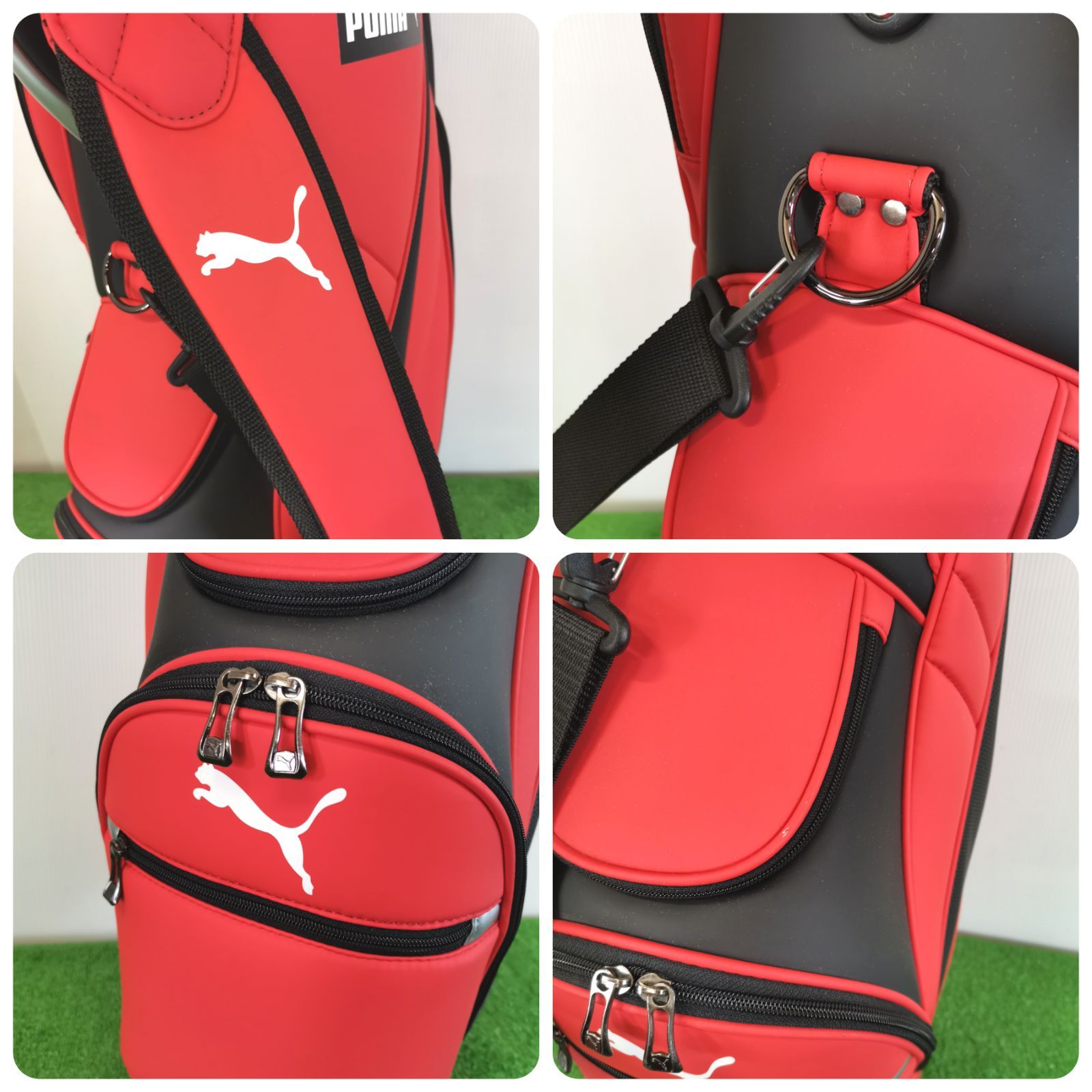 軽量】PUMA プーマ エッセンシャル キャディーバッグ ゴルフバッグ