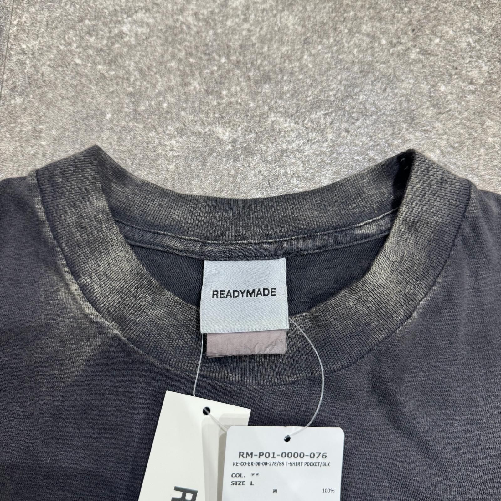 参考上代31900円 READYMADE 24SS SS T-SHIRT POCKET ポケットTシャツ 