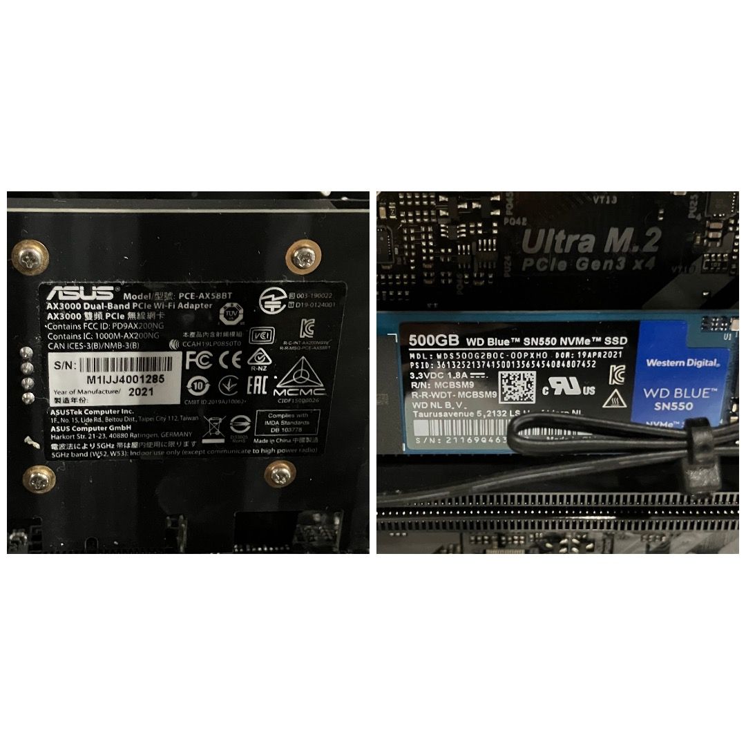 中古 自作PC i5-11400/16GB/SSD500GB/Win11 - メルカリ
