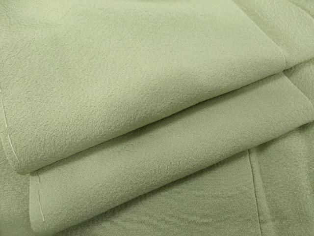 平和屋着物●上質な色無地　夏虫色　正絹　逸品　未使用　AABI5235cs