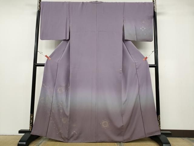 平和屋着物●訪問着　正倉院吉祥文　暈し染め　金銀糸　正絹　逸品　CABG5488ut